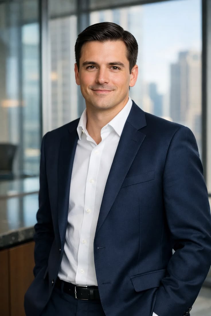 Photograph of a lawyer in the company