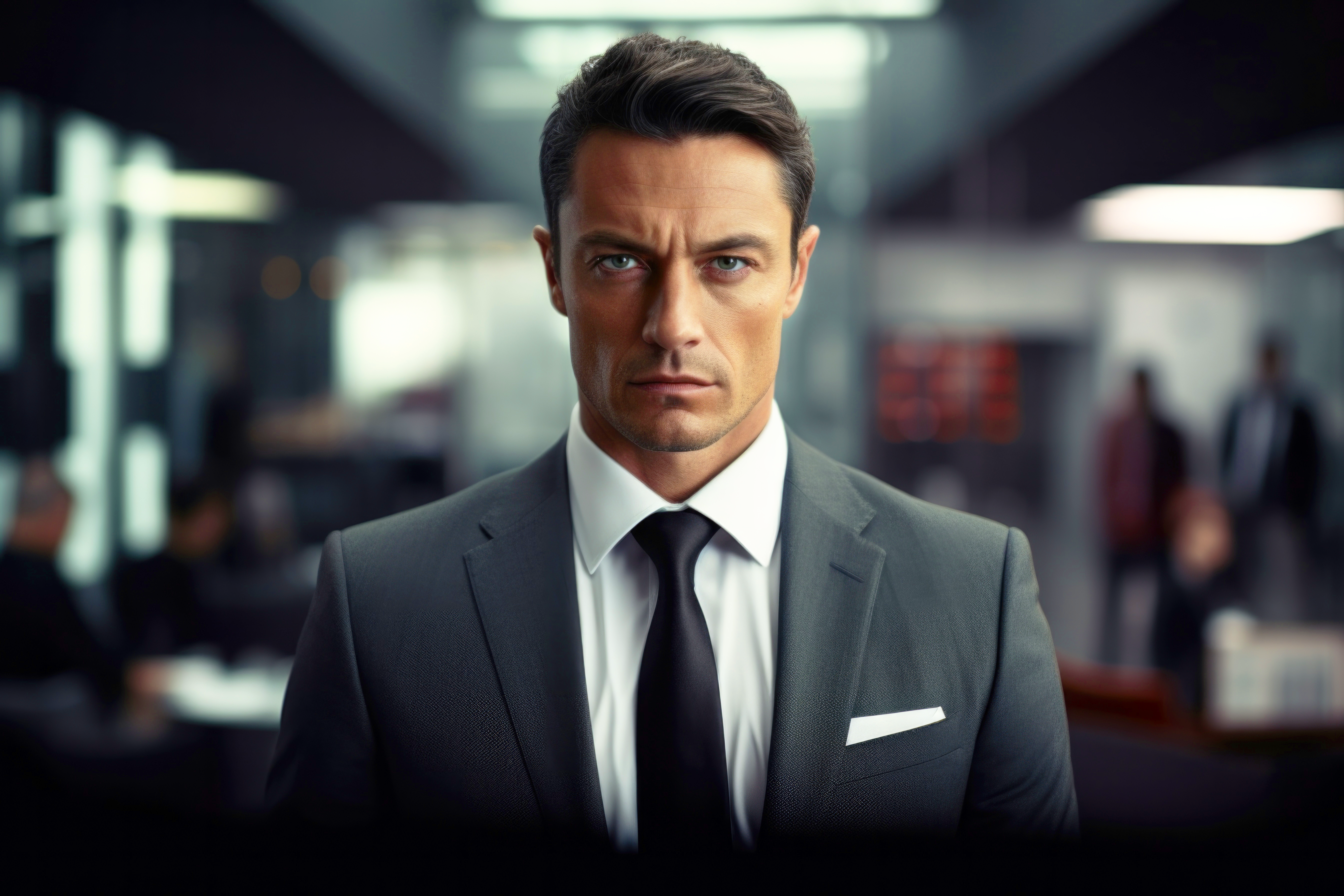 צילום איש עסקים במשרד